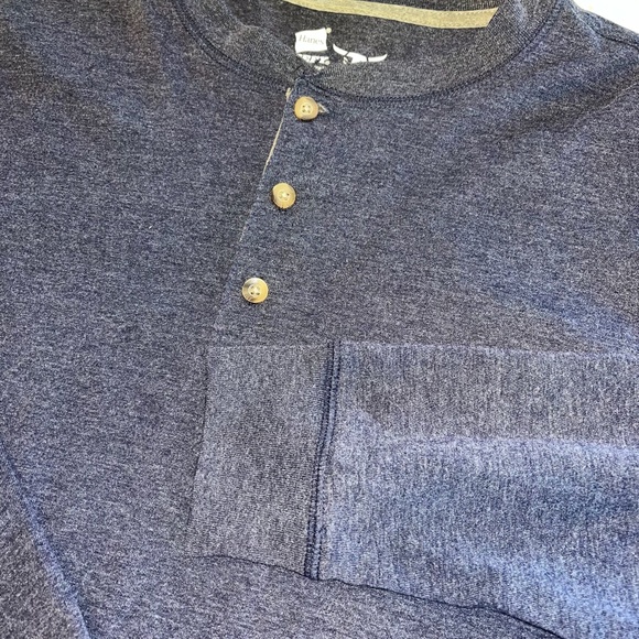 Men's Henley Shirt - Picture 2 of 3